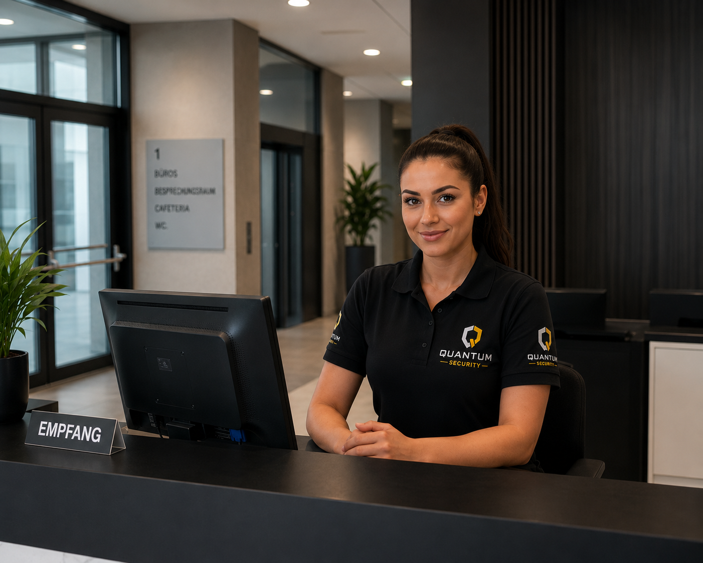 Professioneller Empfangsdienst